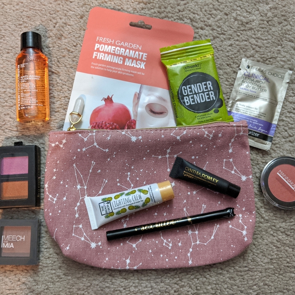 Ipsy bag w/ 10 Samples Perfectly Posh, Tarte